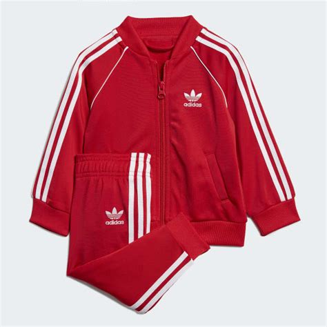 chandal adidas rojo|adidas sandals women.